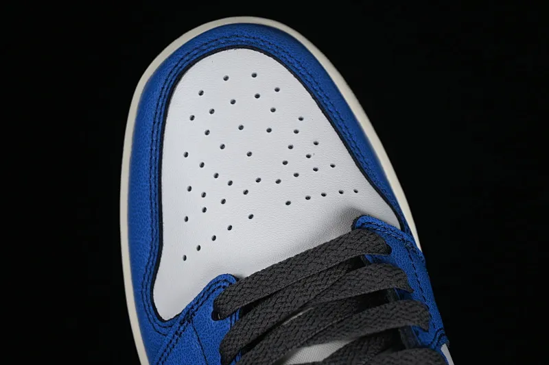 All categories Air Jordan Jordan series basketball shoes Air Jordan 1 Low G version pure original Air Jordan 1 Low "Flight Vintage" AJ1 Joe 1 old white and blue low-top cultural casual sneakers FV8439-104